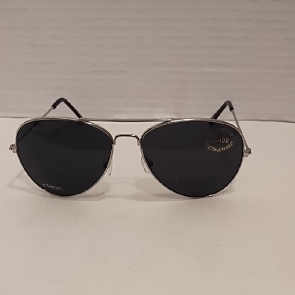 Ciroc Aviator Chic Silver and Black Sunglasses - Picture 1 of 9